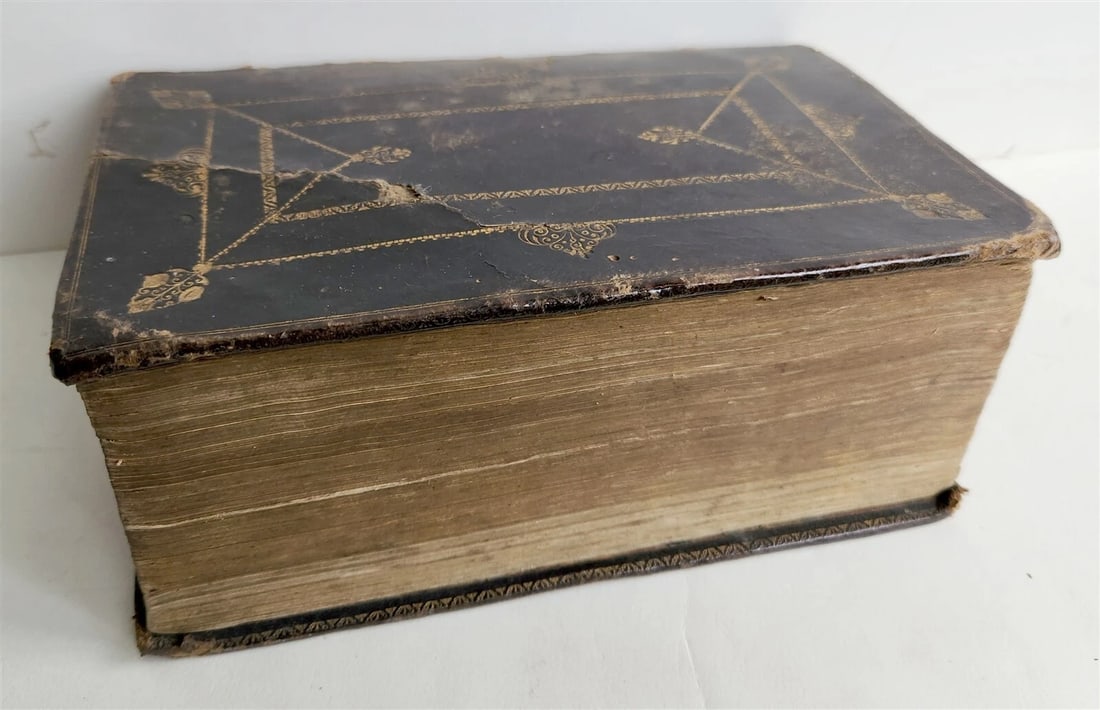 1699 BIBLE in ENGLISH OLD & NEW TESTAMENT antique Charles Bill & Thomas Newcomb - 5