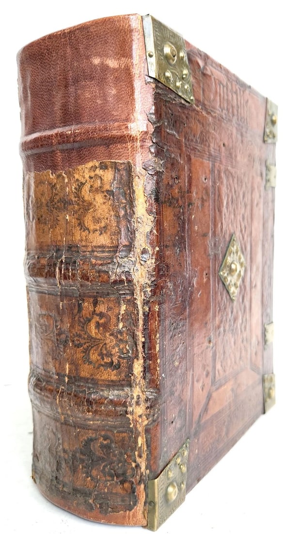 1514 POST-INCUNABULA ILLUSTRATED SWISS Basel antique Postilla maiores SCARCE - 4