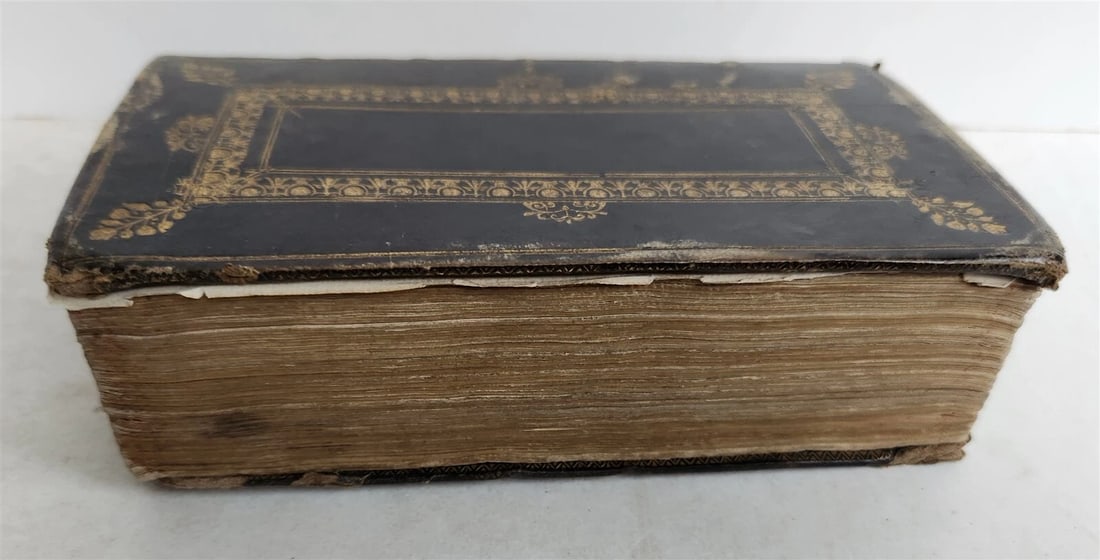 1695 BIBLE in ENGLISH OLD TESTAMENT Oxford: University printers antique - 2