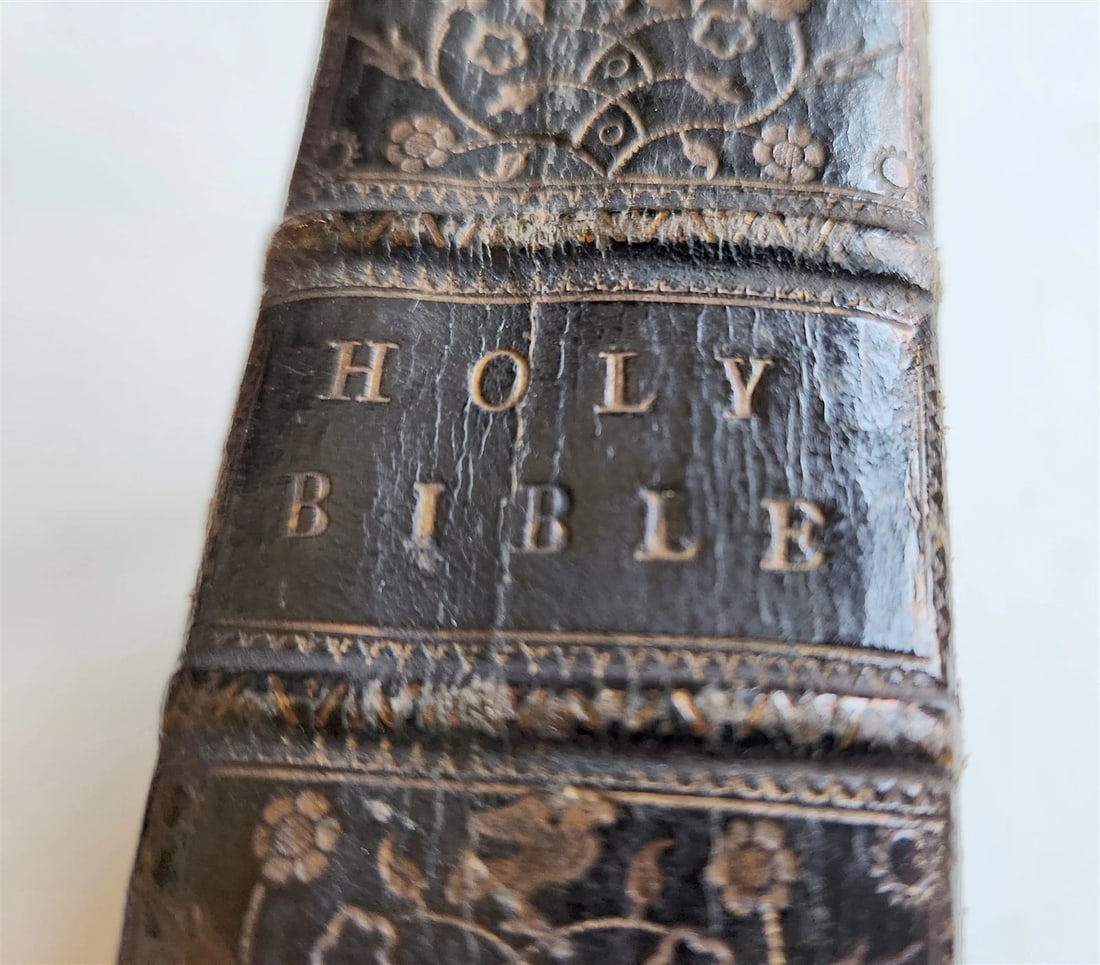 1661 BIBLE in ENGLISH antique OLD TESTAMENT Cambridge - 15