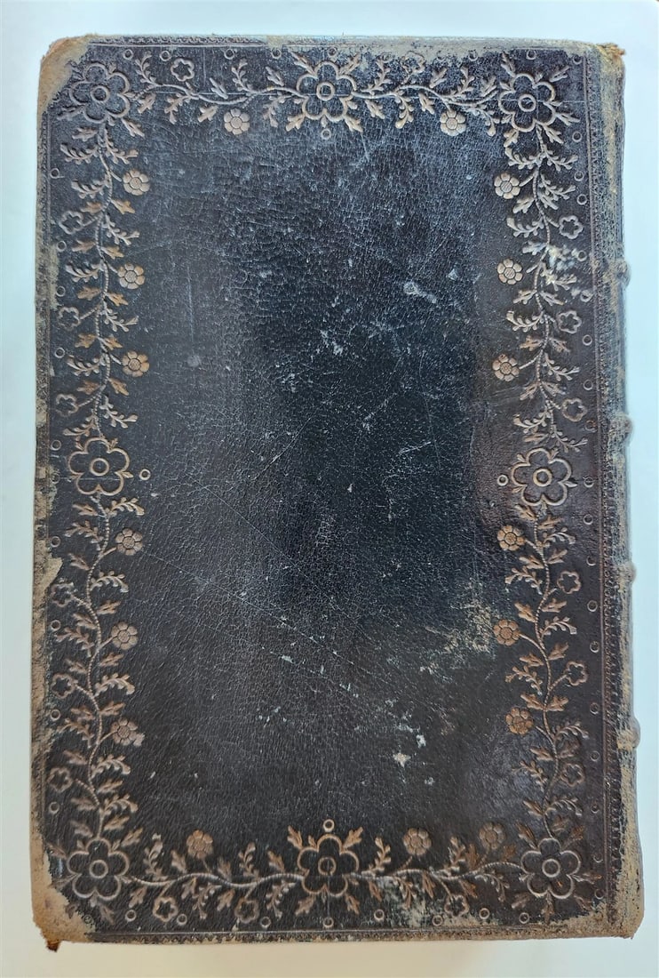 1661 BIBLE in ENGLISH antique OLD TESTAMENT Cambridge - 6