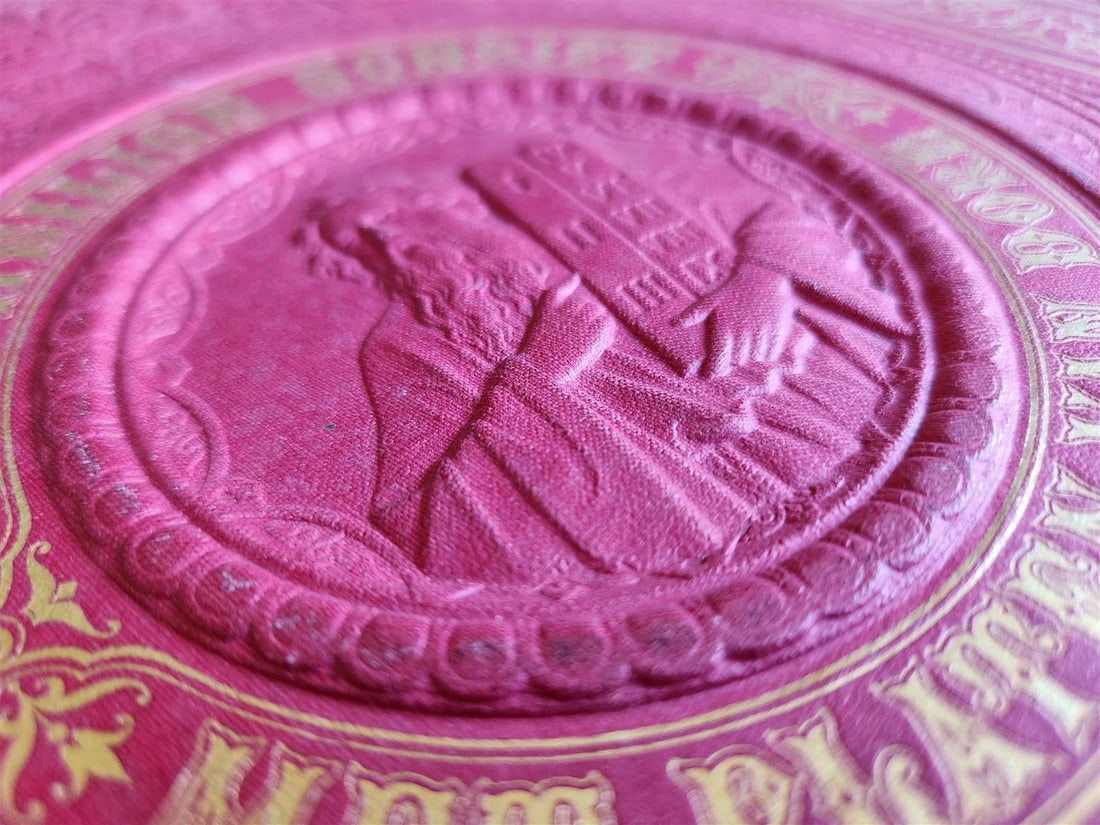 1870 BIBLE GUSTAVE DORE LLUSTRATED 2 VOLUMES MASSIVE FOLIO antique 200 plates - 3