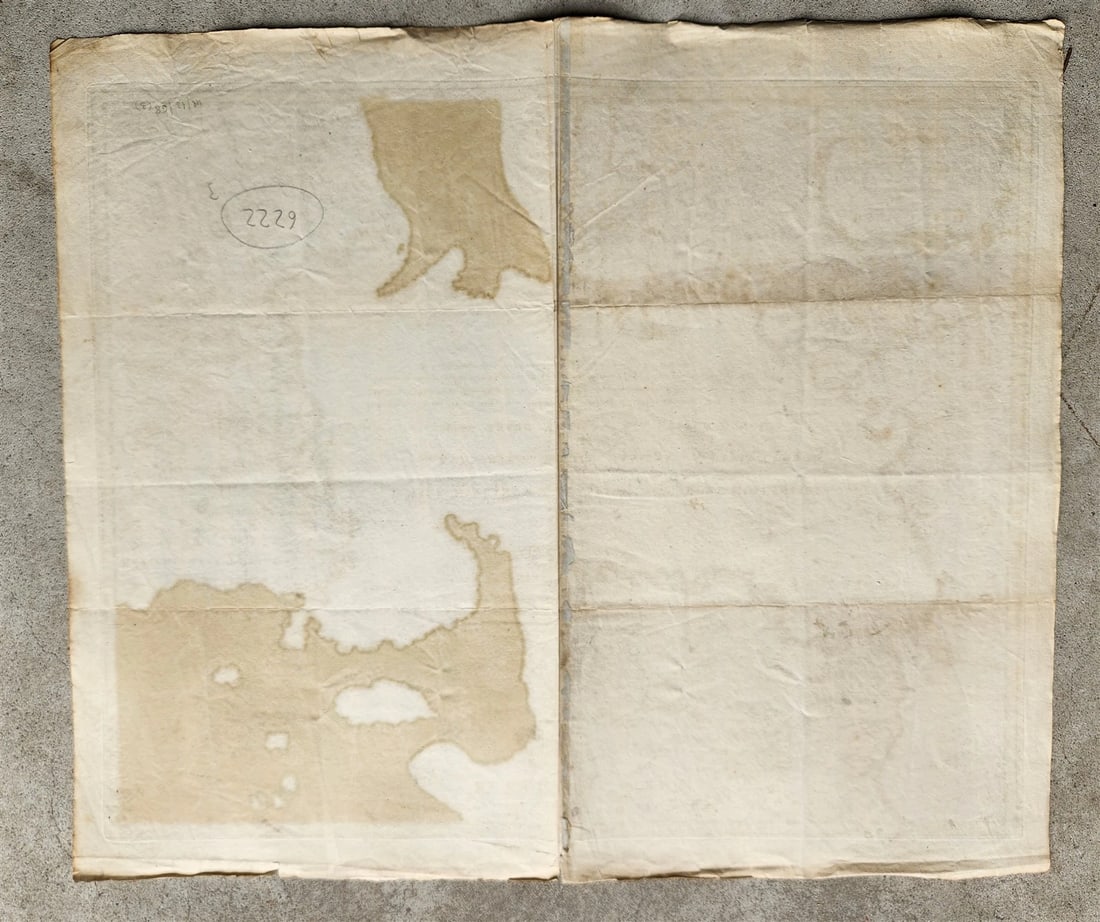 1720 CASPIAN SEA AREA antique MAP Russia RARE - 7