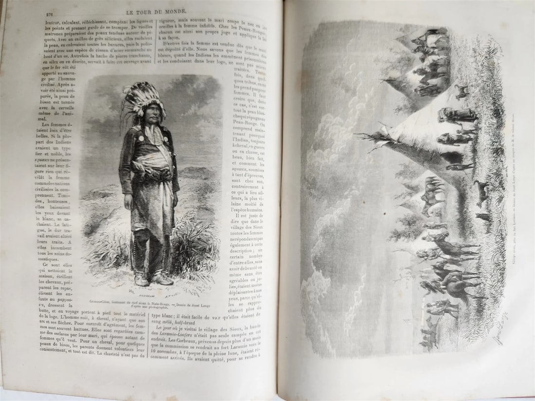 1868 HISTORY of VOYAGES ILLUSTRATED antique USA WILD WEST CAUCASUS ARCTIC SUDAN - 6