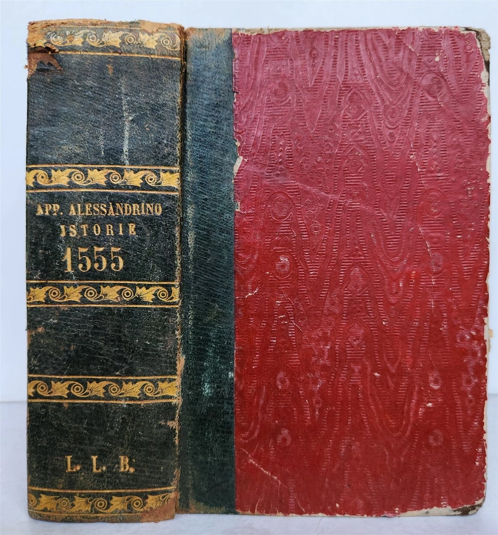 1555 ROMAN HISTORY by APPIAN antique Historia delle guerre esterne de romani - 3