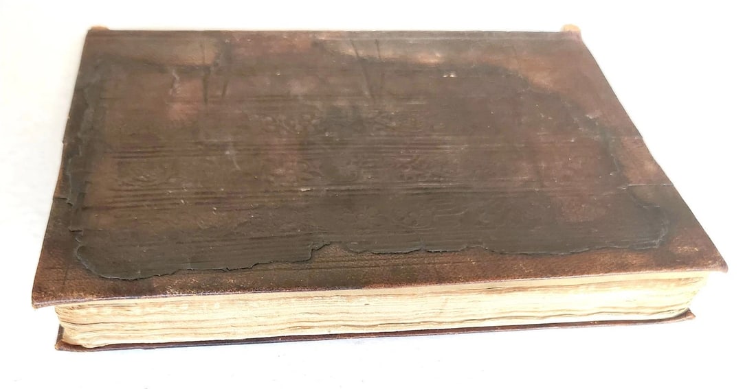 1526 POST-INCUNABULA CICERO COMMENTRAIES by A. DATUS antique ORIGINAL BINDING - 3