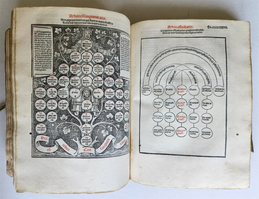 1516 POST-INCUNABULA CANON LAW Decretum Gratiani by GRATIANUS antique VELLUM - 3