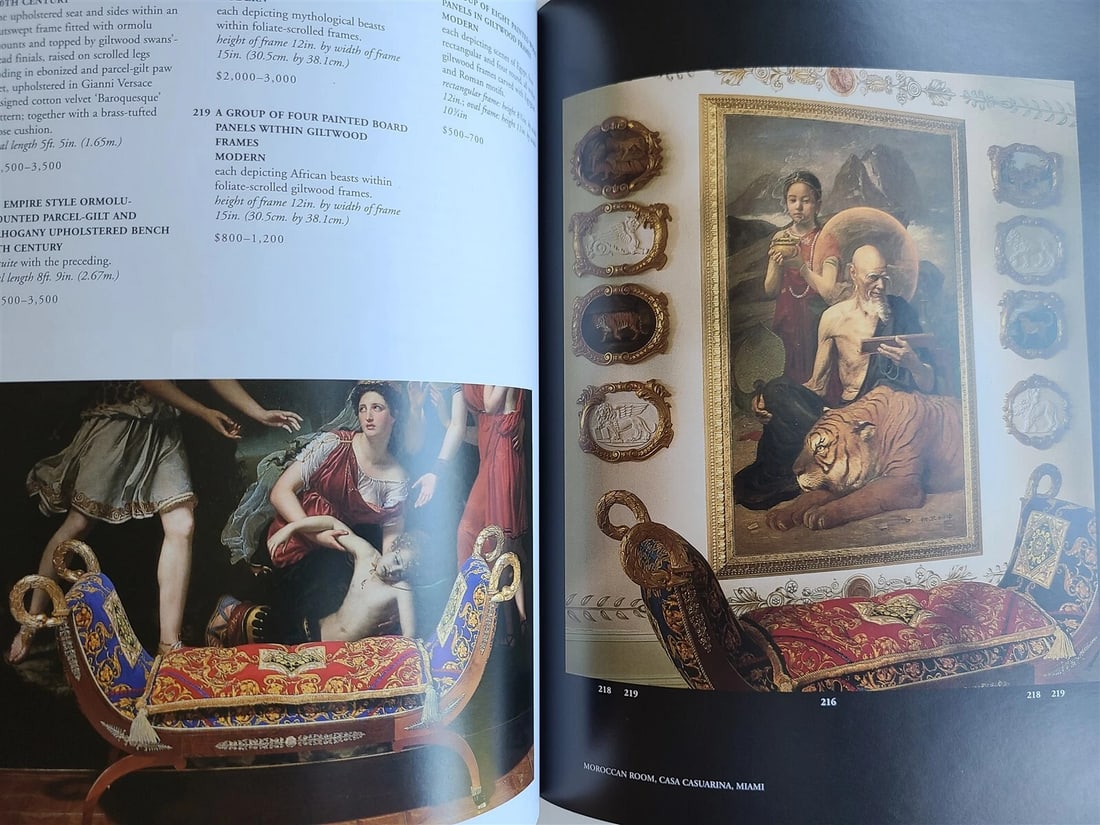 GIANNI VERSACE SOTHEBY'S AUCTION 2001 CATALOG - 2
