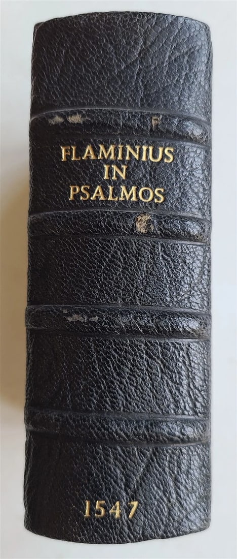 1547 M.ANTONII FLAMINII BOOK of PSALMS COMMENTARY ANTIQUE Marcus A. Flaminius - 7