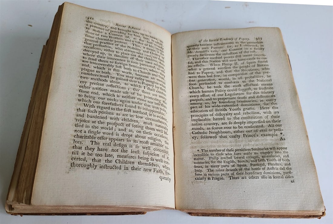 1761 MEMOIRS of PORTUGUESE INQUISITION antique in ENGLISH - 4