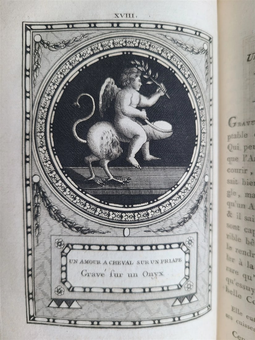 1786 MONUMENS DE LA VIE PRIVEE DES DOUZE CESARS antique EROTIC ENGRAVINGS rare - 18