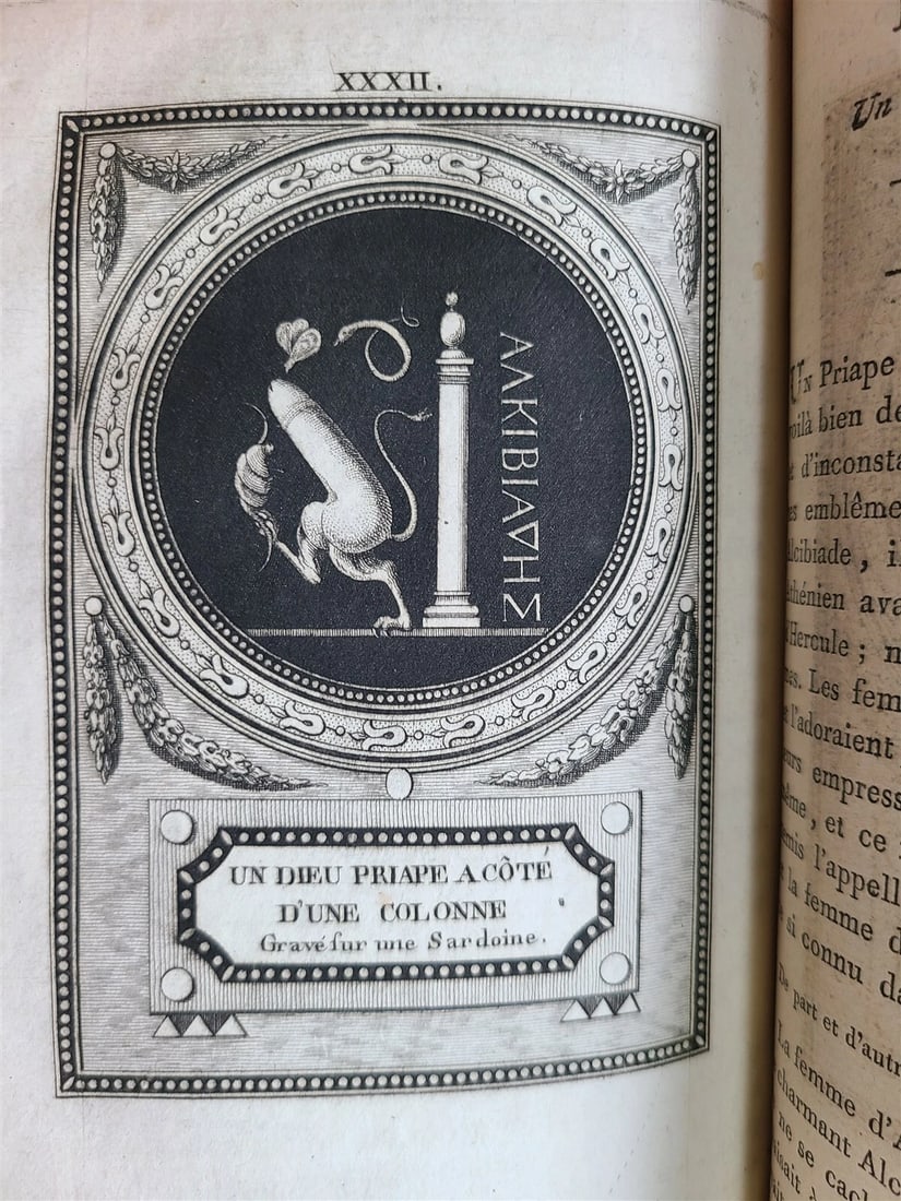 1786 MONUMENS DE LA VIE PRIVEE DES DOUZE CESARS antique EROTIC ENGRAVINGS rare - 20