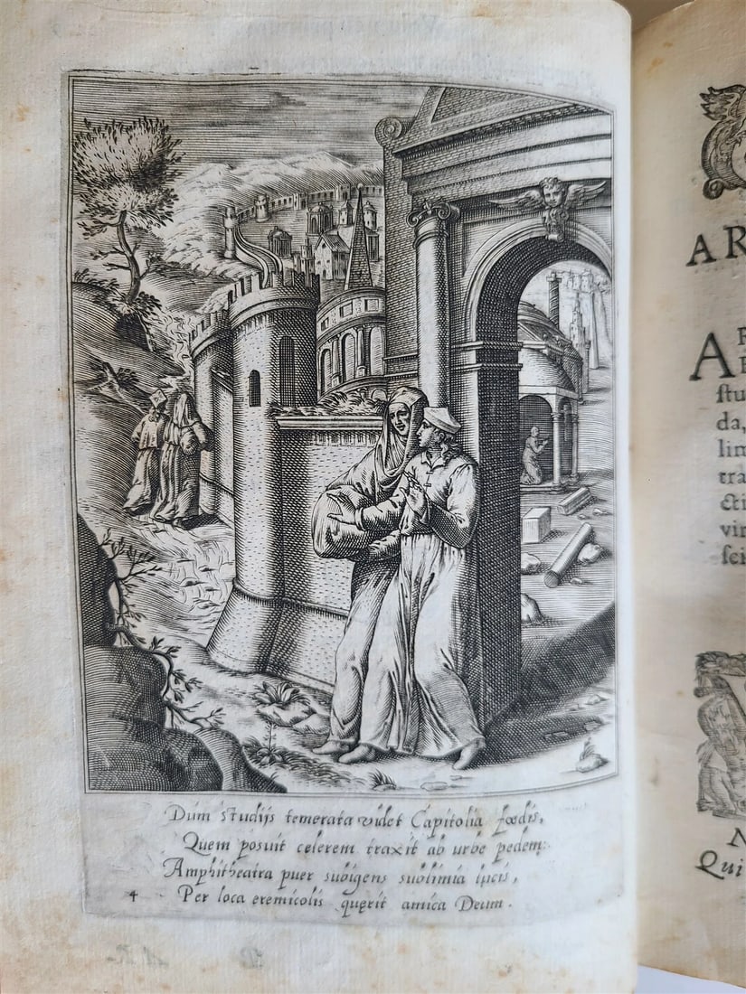 1587 ILLUSTRATED w/ 52 PLATES Speculum & Exemplar Christocolarum Vita antique - 11