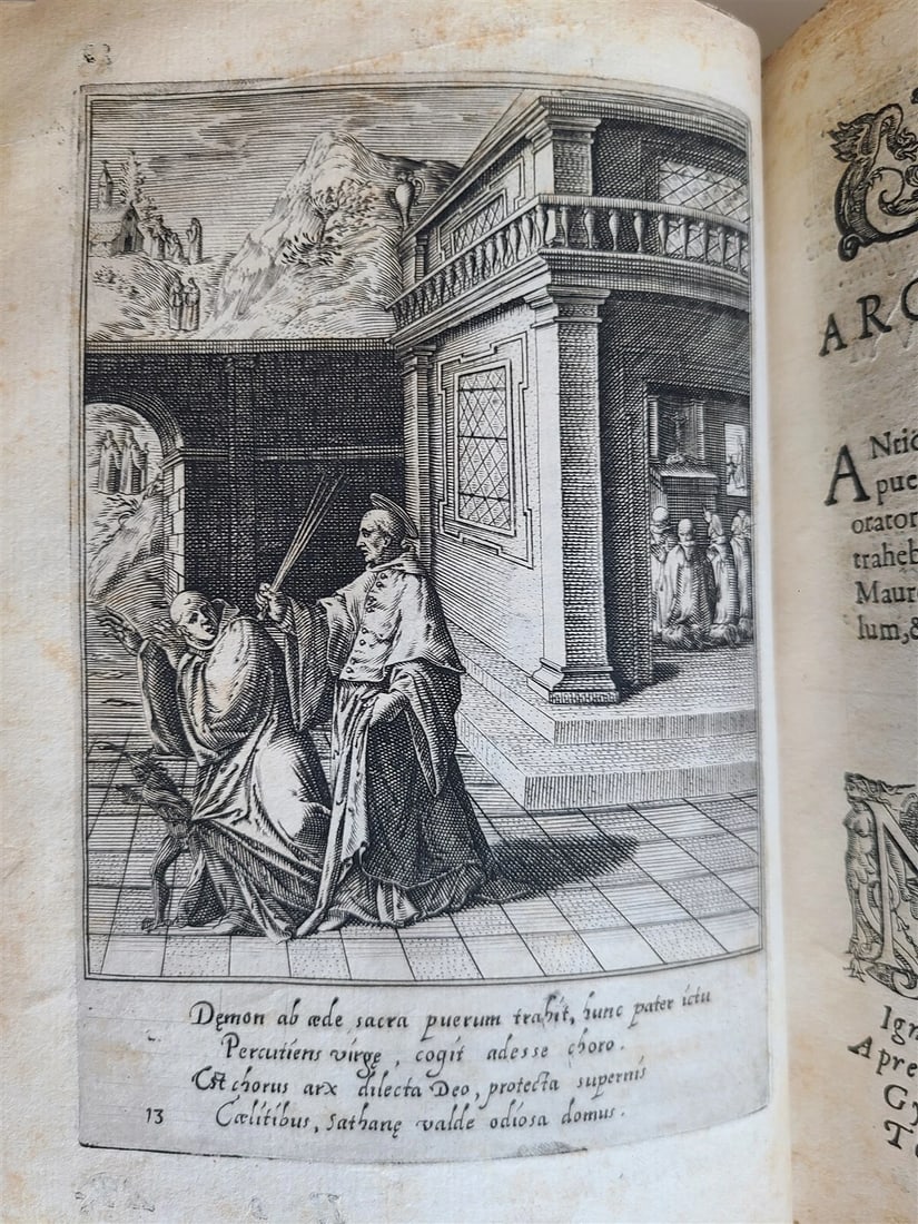 1587 ILLUSTRATED w/ 52 PLATES Speculum & Exemplar Christocolarum Vita antique - 19