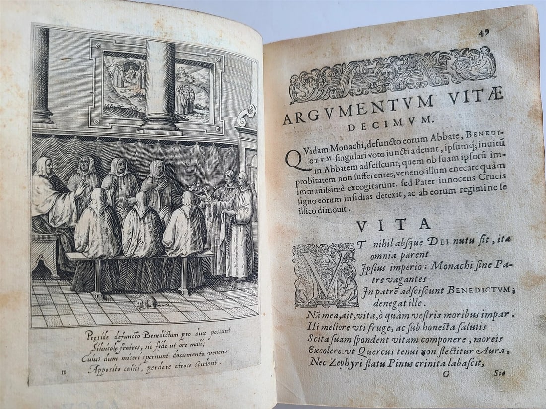 1587 ILLUSTRATED w/ 52 PLATES Speculum & Exemplar Christocolarum Vita antique - 4