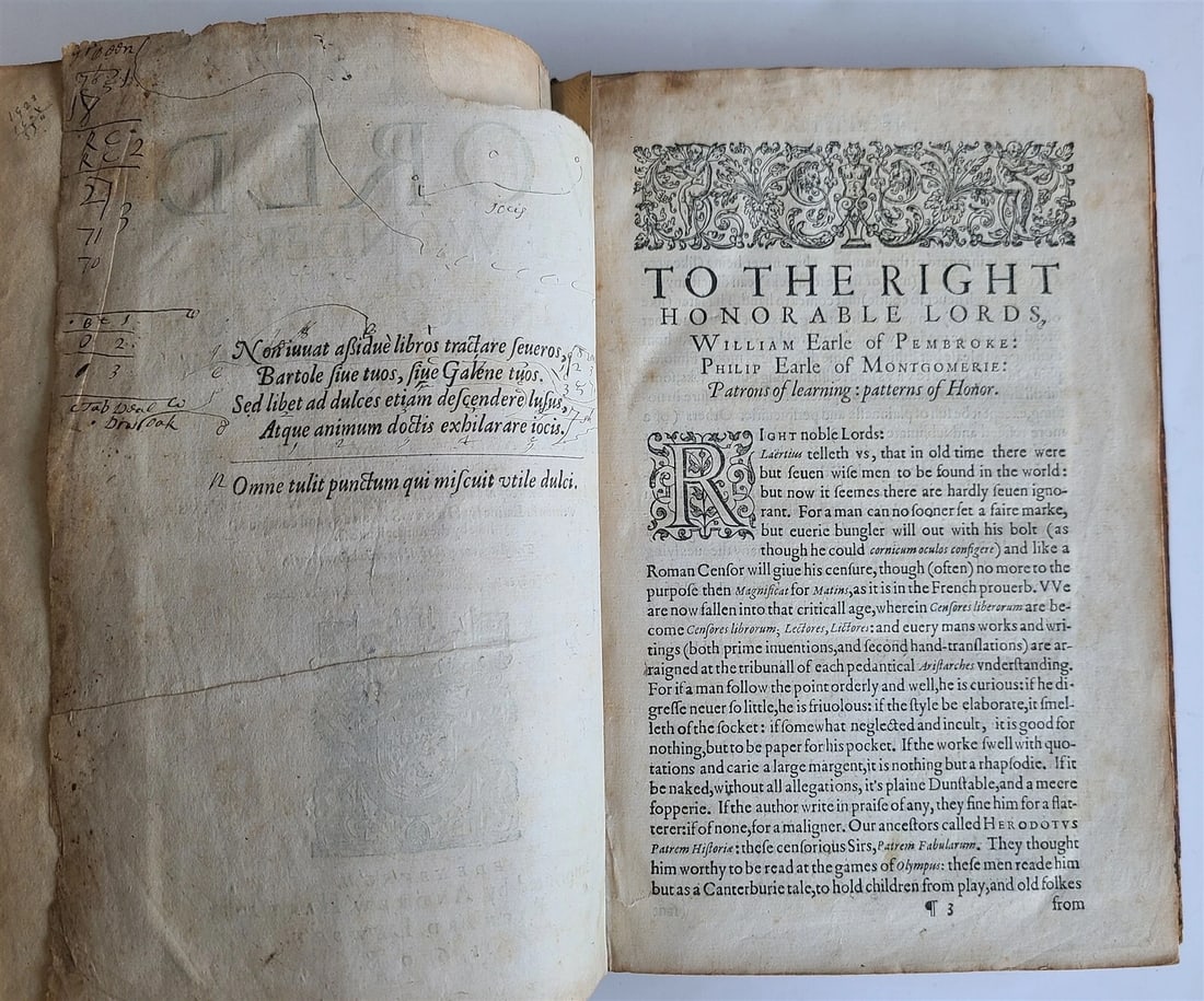 1608 WORLD OF WONDERS by HENRI ESTIENNE antique in ENGLISH rare - 3