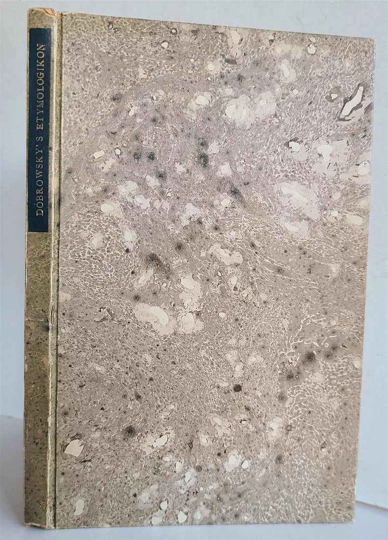 1833 GENERAL ETYMOLOGY of SLAVIC LANGUAGES in GERMAN antique - 2