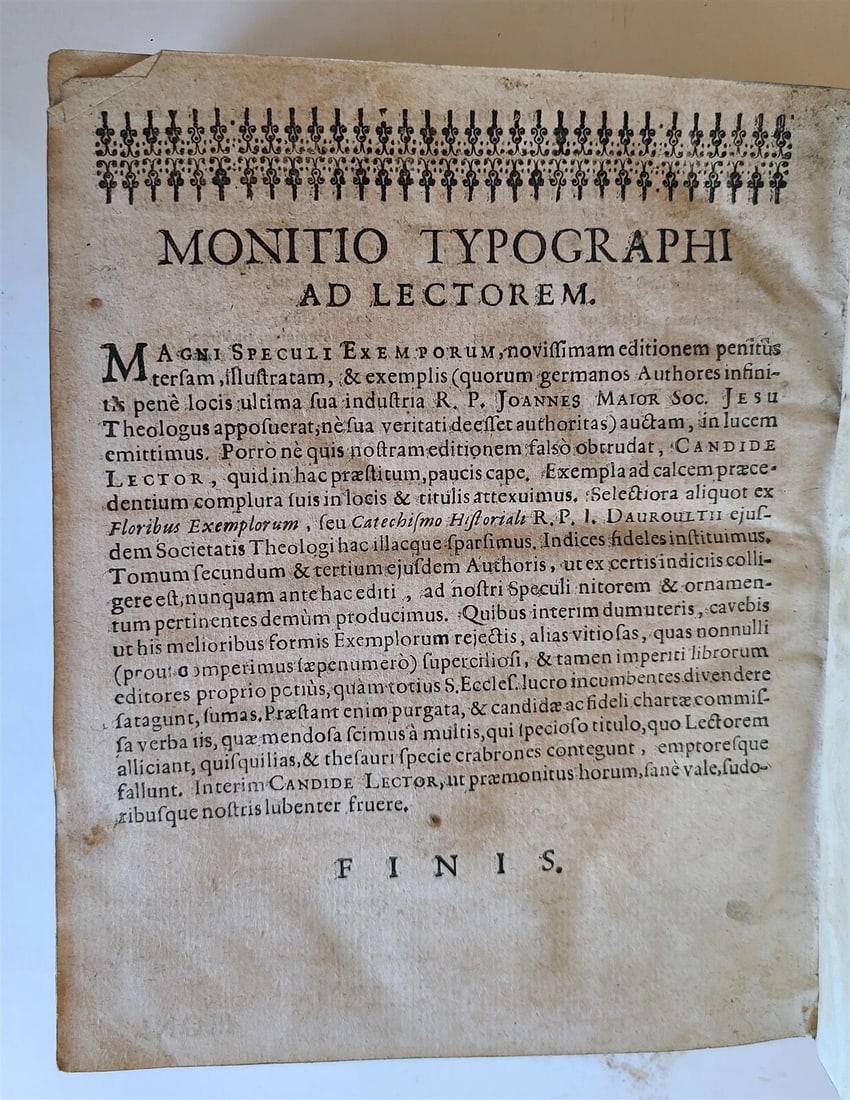 1701 COLLECTION of REPORTS ON RELIGIOUS EVENTS of 15TH CENTURY antique PIGSKIN - 7