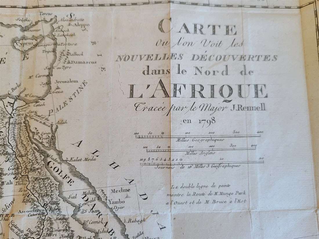 1800 MUNGO PARK VOYAGE to AFRICA 2 VOLS ILLUSTRATED w/ MAPS antique in FRENCH - 5