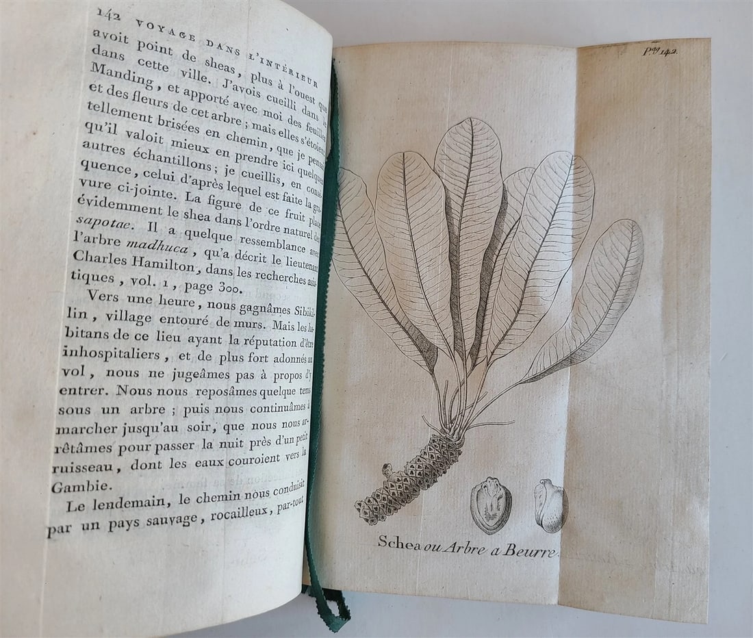 1800 MUNGO PARK VOYAGE to AFRICA 2 VOLS ILLUSTRATED w/ MAPS antique in FRENCH - 6