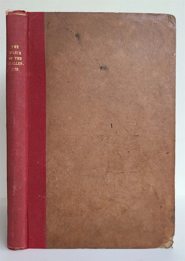 1836 WRECK OF SHIP CHALLENGER ON COAST of SOUTH AMERICA in 1835 antique - 5