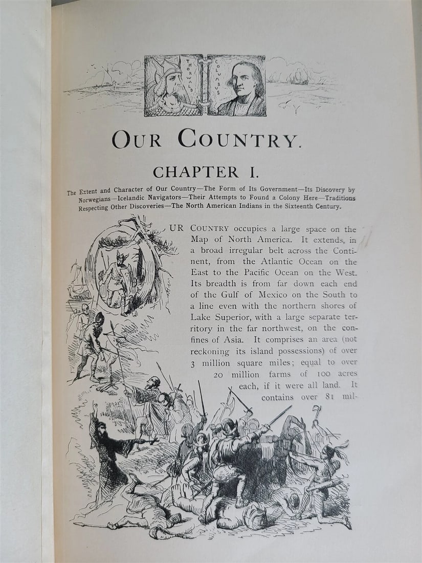 1905 OUR COUNTRY 8 volumes by LOSSING edition de luxe LTD ED antique ILLUSTRATED - 15