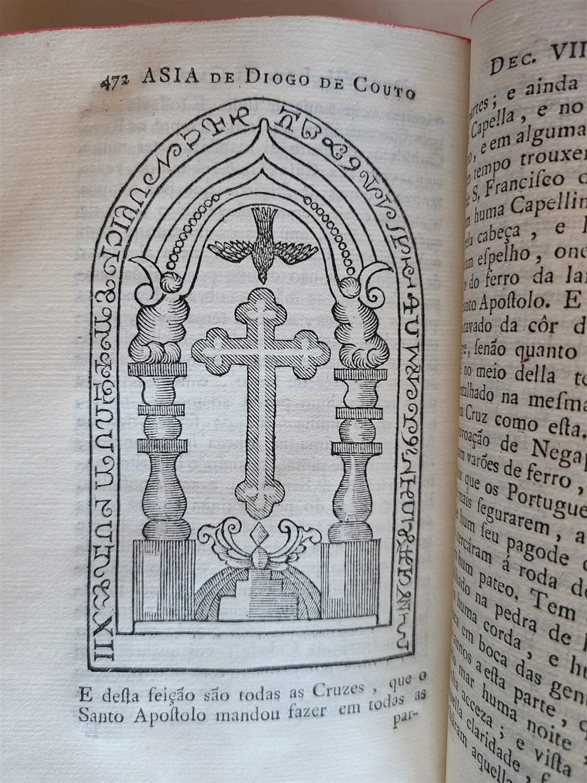 1778 HISTORY of PORTUGUESE in ASIA by JOAO DE BARROS 24 VOLS antique ILLUSTRATED - 12