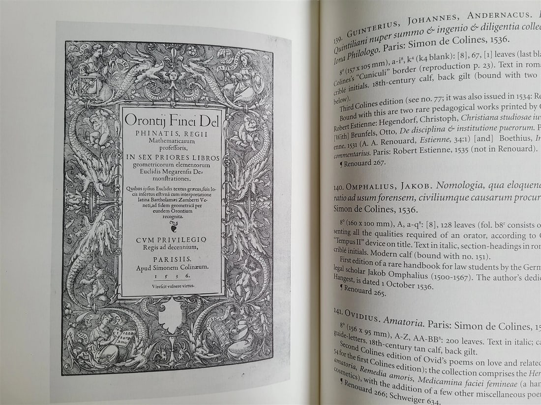 SIMON DE COLINES CATALOG of 230 EXAMPLES of HIS PRESS illustrated FRENCH - 3