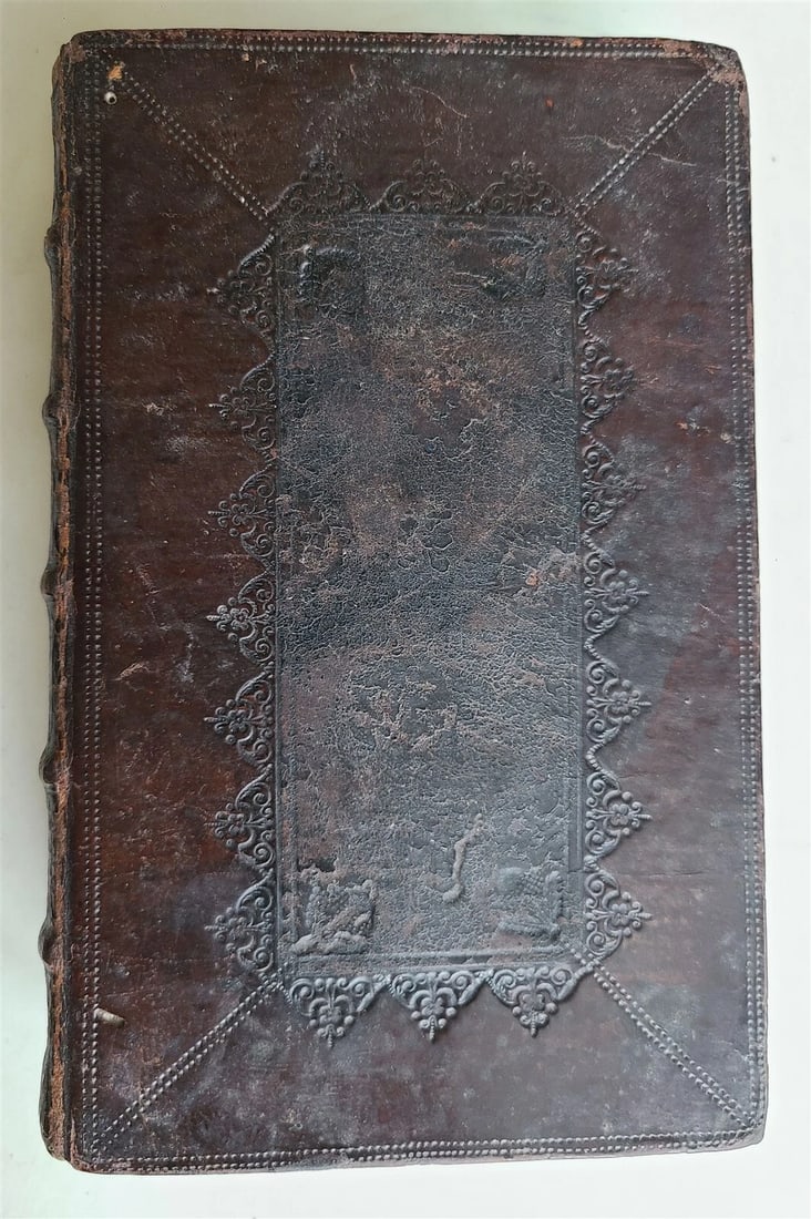 1739 COLLECTION OF SPEECHES by Vierter Theil NICELY BOUND antique GERMAN - 2