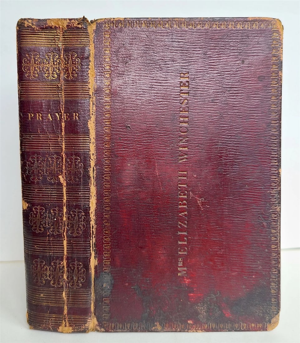 1815 BOOK of COMMON PRAYER & PSALTER in ENGLISH antique BALTIMORE Americana (1 of 12)
