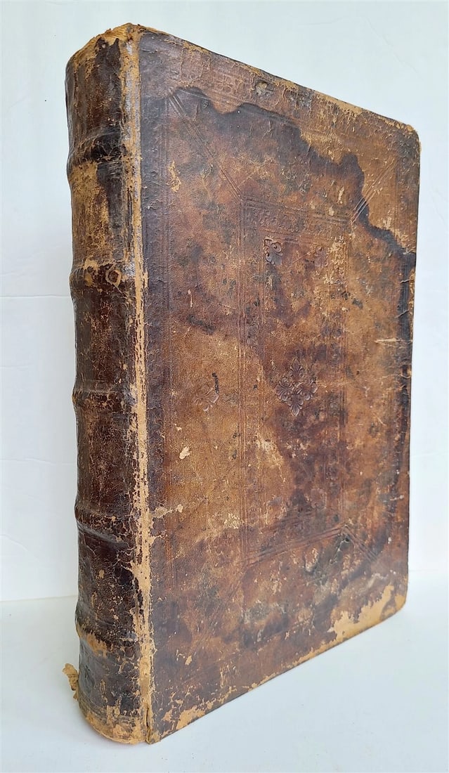 1576 BIBLE in LATIN FULLY ILLUSTRATED antique FOLIO RARE 16th CENTURY BIBLIA - 2