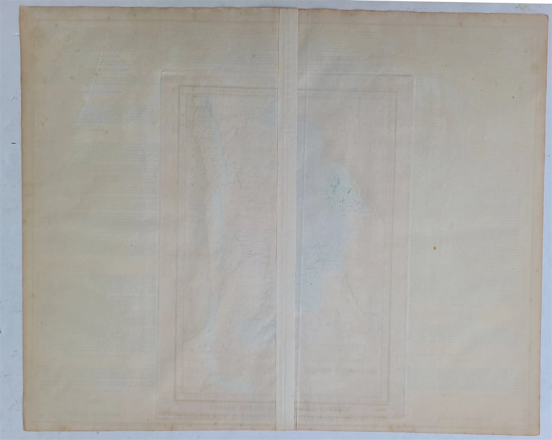 1822 MAP of UNITED PROVINCES of SOUTH AMERICA GEOGRAPHICAL HISTORICAL antique - 4