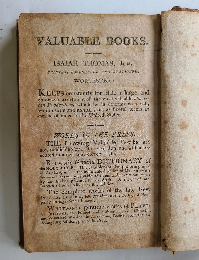 1808 EVIDENCES for THRUTH of CHRISTIAN REVELATION & POEM on DEATH antique - 4