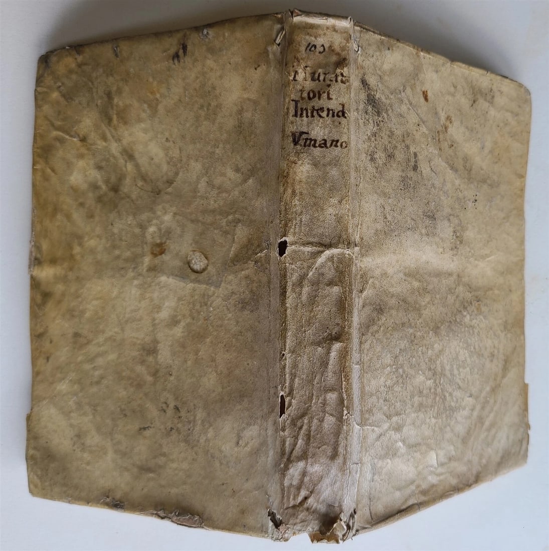 1752 Pyrrhonism refuted TRATTATO by LODOVICO MURATORI antique VELLUM BOUND - 2