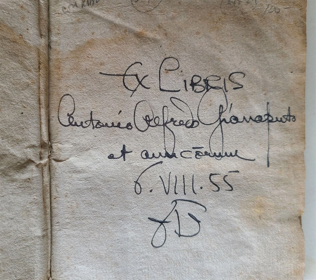 1752 Pyrrhonism refuted TRATTATO by LODOVICO MURATORI antique VELLUM BOUND - 4