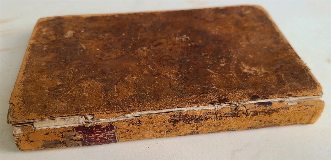 1796 MISCELLANEOUS THOUGHTS in PROSE & VERSE antique AMERICANA - 2