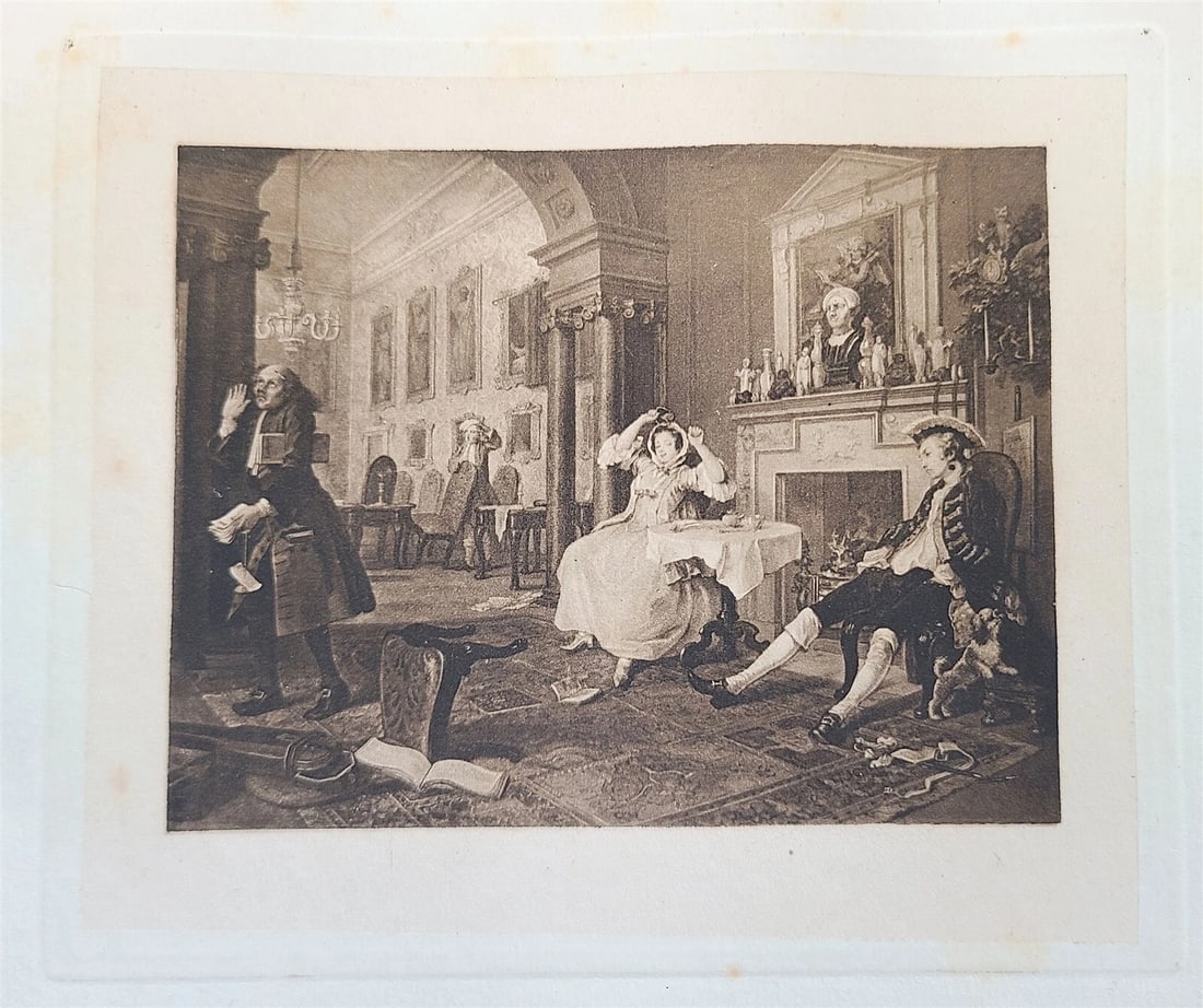 1891 WILLIAM HOGARTH by AUSTIN DOBSON antique ILLUSTRATED - 12