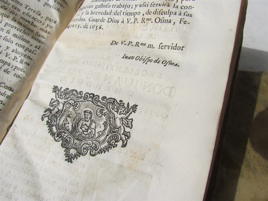 1724 2 volumes Cartas de Santa Teresa de Jesus by Teresa of Ávila antique books - 10