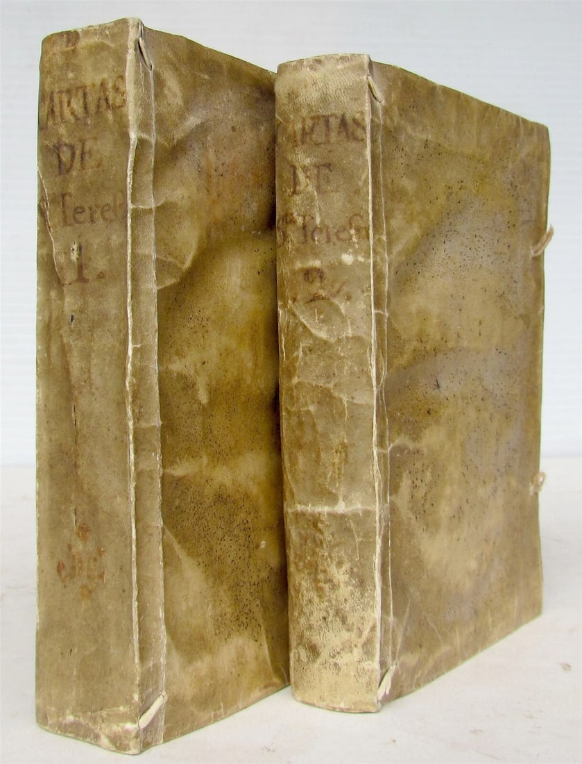 1724 2 volumes Cartas de Santa Teresa de Jesus by Teresa of Ávila antique books (1 of 11)
