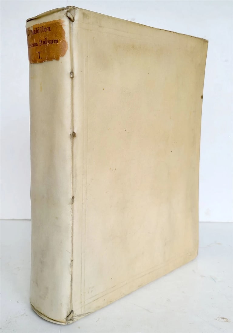 1687 MUSEUM ITALICUM ILLUSTRATED antique VELLUM BINDING vol. I - 3