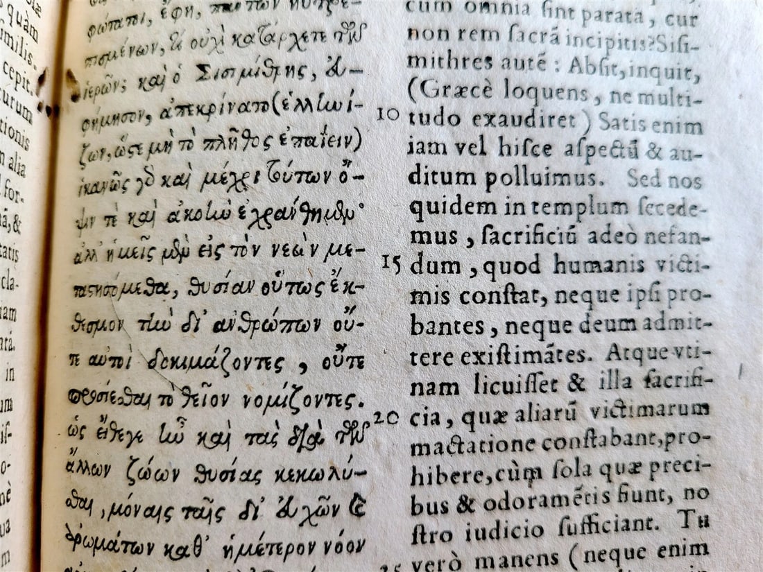 1596 GREEK ROMANCES Heliodorus Aethiopica antique Aithiopikon biblia deka 16th C - 6