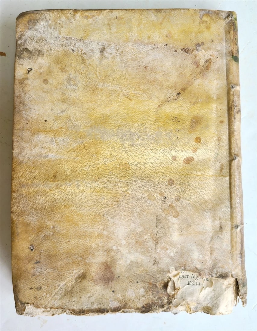 1592 I TRATTENIMENTI DI SCIPION BARGAGLI antique VELLUM BINDING - 5