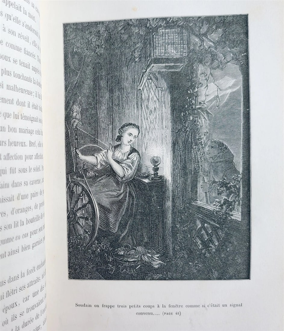 CONTES de TOUS PAYS par EMILE CHASLES antique ILLUSTRATED - 5