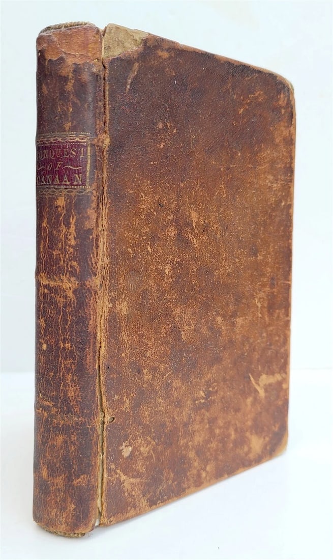 1785 CONQUEST OF CANAAN by TIMOTHY DWIGHT antique AMERICANA HARTFORD - 2