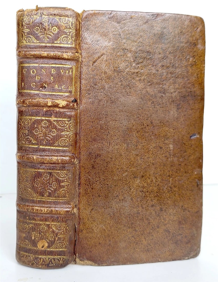 1681 LA CONDUITE DE S. IGNACE DE LOYOLA antique 17th CENTURY - 2