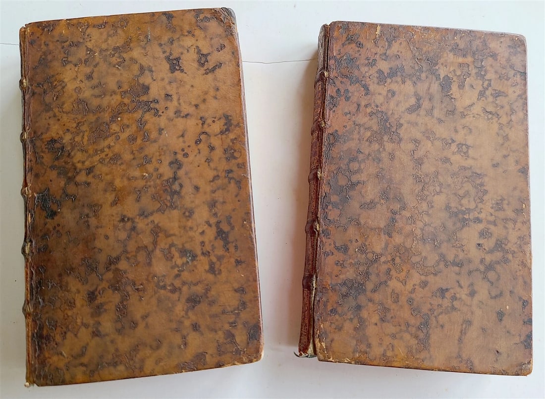 1580 LESSONS of PIERRE MESSIE 2 volumes antique 16th CENTURY in LATIN - 5