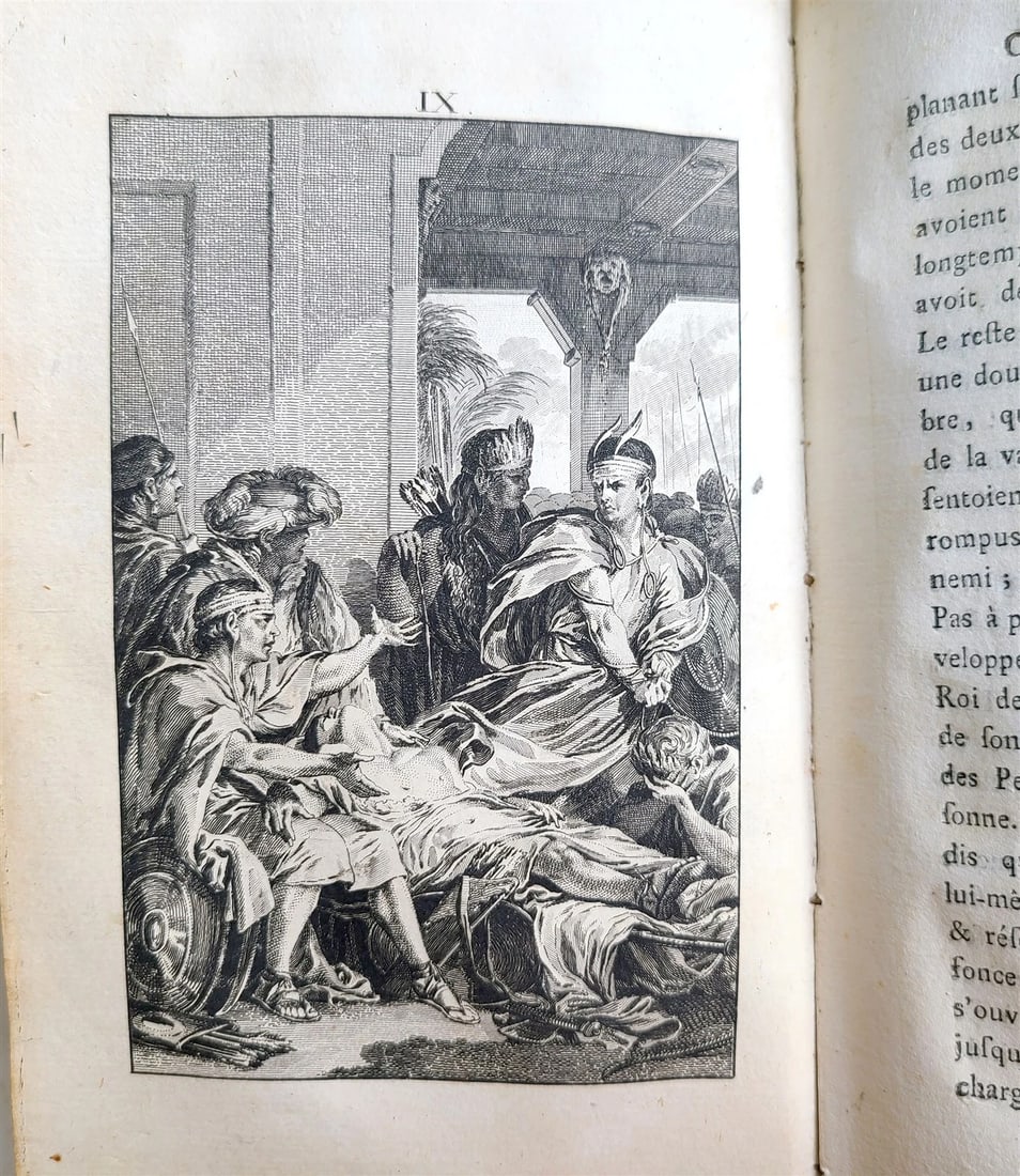 1777 PERU HISTORY 2 VOLUMES antique Les incas destruction de l'empire du Perou - 12