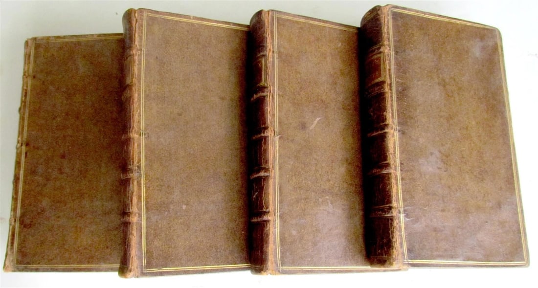 1723 MEMOIRS of the CARDINAL de RETZ 4 VOLUMES COMPLETE SET antique in ENGLISH - 2