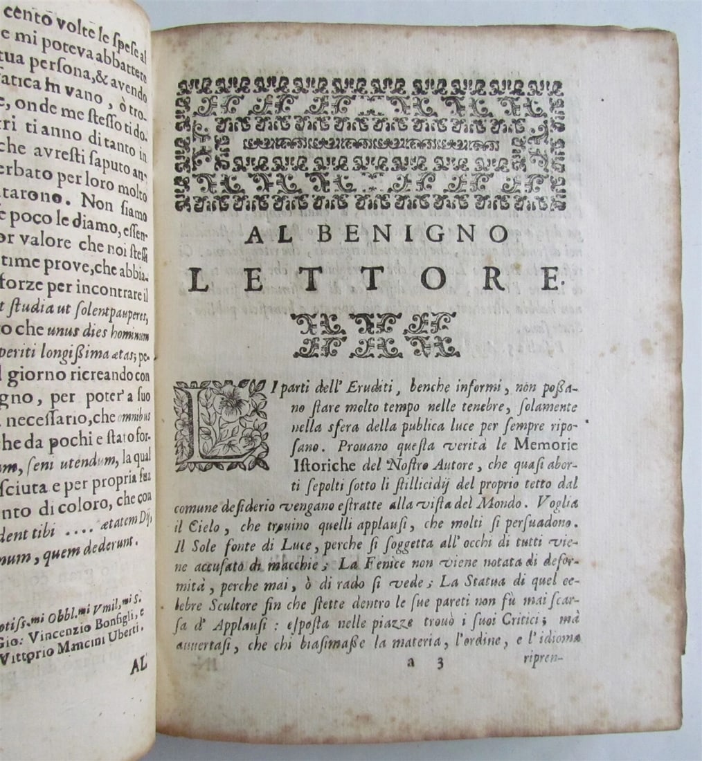 1682 HISTORY of PISA antique MEMORIE ISTORICHE DELLA CITTA DI PISA 17th CENTURY - 3