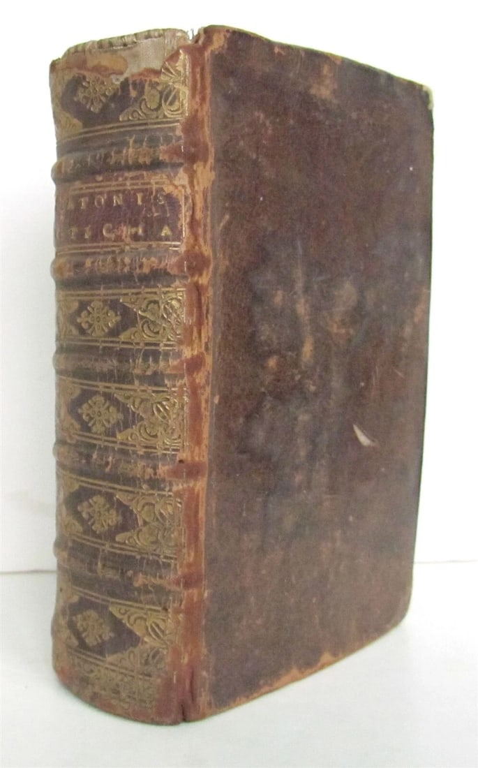 1735 DISTICHA DE MORBIUS AD FILIUM antique Distichs of Cato by Dionisii Catonis - 2